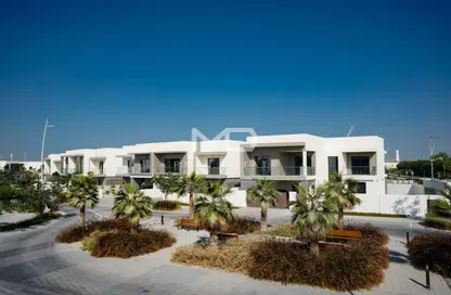 Outdoor House image for: Townhouse - 3 Bedrooms - 4 Bathrooms for sale in Redwoods - Yas Acres - Yas Island - Abu Dhabi, Image 1