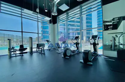 Gym image for: Apartment - 1 Bedroom - 2 Bathrooms for rent in Al Sayyah Residence - Arjan - Dubai, Image 1