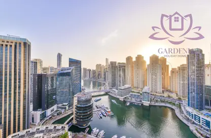 Apartment - 1 Bedroom - 2 Bathrooms for rent in JW Marriott Hotel Marina - Dubai Marina - Dubai