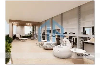 Office Space - Studio - 1 Bathroom for rent in Indigo Tower - JLT Cluster D - Jumeirah Lake Towers - Dubai