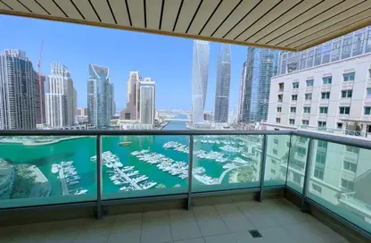Pool image for: Apartment - 1 Bedroom - 2 Bathrooms for rent in Al Mesk Tower - Emaar 6 Towers - Dubai Marina - Dubai, Image 1