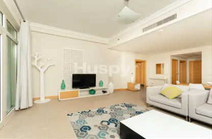 Apartment - 1 Bedroom - 2 Bathrooms for rent in Al Das - Shoreline Apartments - Palm Jumeirah - Dubai