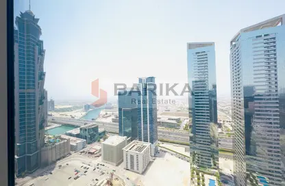 Office Space - Studio - 1 Bathroom for rent in The Prism - Business Bay - Dubai