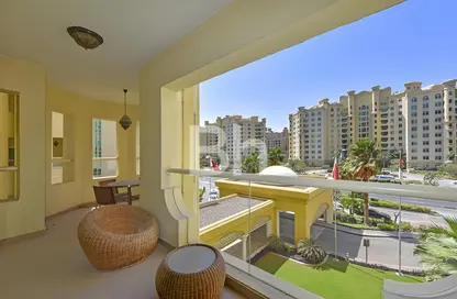 Apartment - 2 Bedrooms - 3 Bathrooms for rent in Al Das - Shoreline Apartments - Palm Jumeirah - Dubai