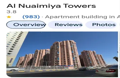 Apartment - 1 Bedroom - 2 Bathrooms for sale in Al Nuaimiya - Ajman