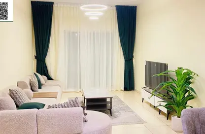 Apartment - 1 Bedroom - 2 Bathrooms for rent in Orient Towers - Al Bustan - Ajman