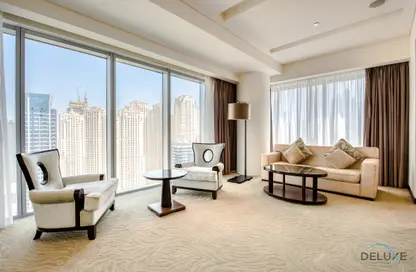 Apartment - 3 Bedrooms - 2 Bathrooms for rent in The Address Dubai Marina - Dubai Marina - Dubai