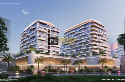 Apartment - 1 Bedroom - 2 Bathrooms for sale in Zephyra - Dubai Islands - Deira - Dubai