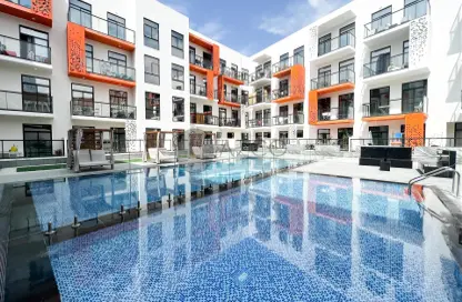 Pool image for: Apartment - 1 Bedroom - 2 Bathrooms for sale in Binghatti Mirage - Jumeirah Village Circle - Dubai, Image 1