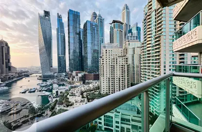 Apartment - 2 Bedrooms - 3 Bathrooms for rent in Al Mesk Tower - Emaar 6 Towers - Dubai Marina - Dubai