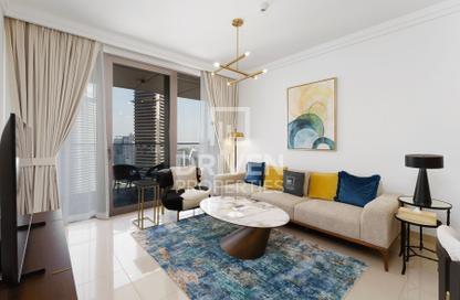 Apartment - 1 Bedroom - 2 Bathrooms for rent in Boulevard Point - Downtown Dubai - Dubai