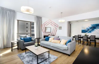 Apartment - 2 Bedrooms - 3 Bathrooms for rent in Shams 1 - Shams - Jumeirah Beach Residence - Dubai