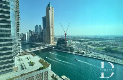 مكتب - استوديو - 1 حمام للايجار في برج المنارة - الخليج التجاري - دبي