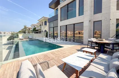 Villa - 5 Bedrooms - 6 Bathrooms for sale in Garden Homes Frond M - Garden Homes - Palm Jumeirah - Dubai