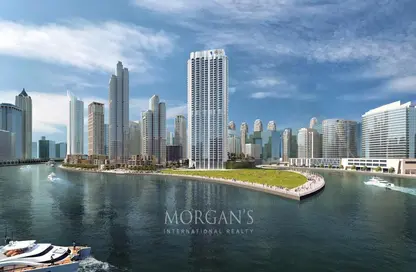 Water View image for: Apartment - 1 Bedroom - 1 Bathroom for sale in Peninsula Three - Peninsula - Business Bay - Dubai, Image 1