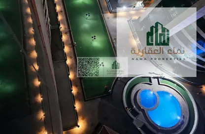 Apartment - 1 Bedroom - 2 Bathrooms for sale in Orient Tower 1 - Orient Towers - Al Bustan - Ajman