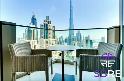 Apartment - 1 Bedroom - 2 Bathrooms for rent in Vida Residence Downtown - Downtown Dubai - Dubai