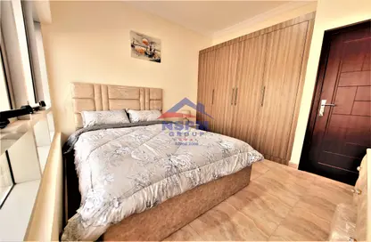 Room / Bedroom image for: Apartment - 1 Bedroom - 1 Bathroom for rent in Airport Road - Abu Dhabi, Image 1