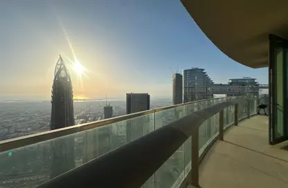 Apartment - 2 Bedrooms - 3 Bathrooms for rent in Burj Vista 1 - Burj Vista - Downtown Dubai - Dubai