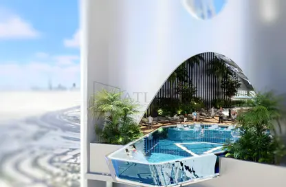 صورة لـ حوض سباحة النزل و الشقق الفندقية - استوديو - 1 حمام للبيع في جرين بارك - مثلث قرية الجميرا - دبي ، صورة رقم 1
