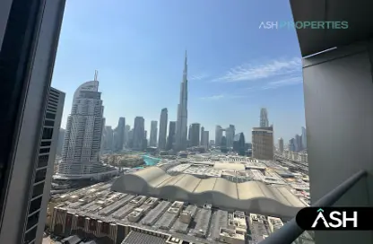 شقة - غرفة نوم - 2 حمامات للايجار في العنوان رزيدنس فاونتن فيوز 1 - العنوان رزيدنس فاونتن فيوز - دبي وسط المدينة - دبي