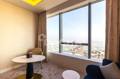 Apartment - Studio - 1 Bathroom for rent in The Palm Tower - Palm Jumeirah - Dubai