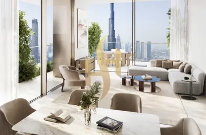 Apartment - 2 Bedrooms - 3 Bathrooms for sale in Fairmont Residences Solara Tower - Downtown Dubai - Dubai