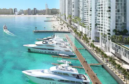 Apartment - 1 Bedroom - 1 Bathroom for sale in Seapoint - EMAAR Beachfront - Dubai Harbour - Dubai