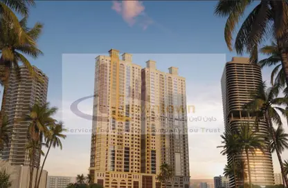 Apartment - 1 Bedroom - 2 Bathrooms for sale in Barajeel Towers - Al Rashidiya 1 - Al Rashidiya - Ajman