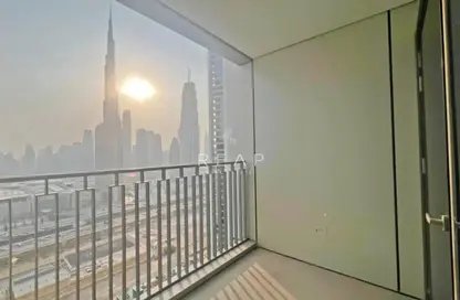 Balcony image for: Apartment - 3 Bedrooms - 3 Bathrooms for rent in Downtown Views II Tower 2 - Downtown Views II - Downtown Dubai - Dubai, Image 1
