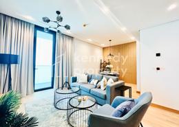 Living Room image for: Apartment - 1 bedroom - 2 bathrooms for sale in Reem Nine - Shams Abu Dhabi - Al Reem Island - Abu Dhabi, Image 1