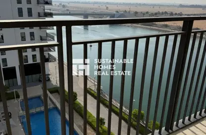 Apartment - Studio - 1 Bathroom for rent in Waters Edge - Yas Island - Abu Dhabi