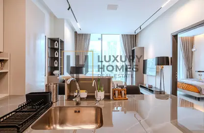 Apartment - 1 Bedroom - 2 Bathrooms for rent in The Paragon by IGO - Business Bay - Dubai