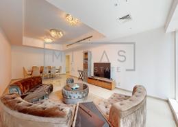 Living Room image for: Apartment - 2 bedrooms - 3 bathrooms for rent in Emirates Crown - Dubai Marina - Dubai, Image 1