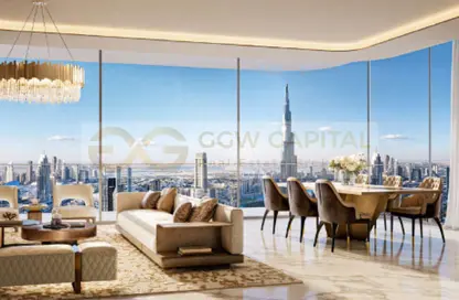 شقة - غرفة نوم - 2 حمامات للبيع في برج ترامب - شارع الشيخ زايد - دبي