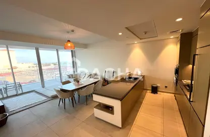 Living / Dining Room image for: Apartment - 1 Bedroom - 2 Bathrooms for rent in Serenia Residences Building C - Serenia Residences The Palm - Palm Jumeirah - Dubai, Image 1