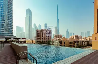 شقة - غرفة نوم - 2 حمامات للبيع في بلفيو برج 1 - أبراج بلفيو - وسط مدينة دبي - دبي