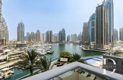 Apartment - 2 Bedrooms - 3 Bathrooms for rent in Damac Heights - Dubai Marina - Dubai