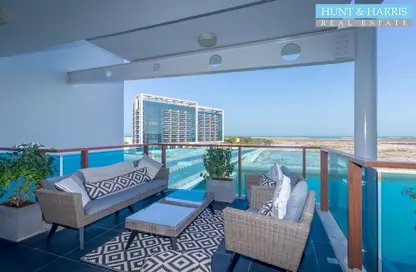 Terrace image for: Apartment - 3 Bedrooms - 4 Bathrooms for rent in Lagoon B2 - The Lagoons - Mina Al Arab - Ras Al Khaimah, Image 1