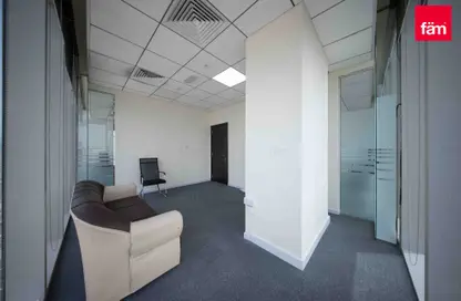 Office Space - Studio - 1 Bathroom for rent in The Prism - Business Bay - Dubai
