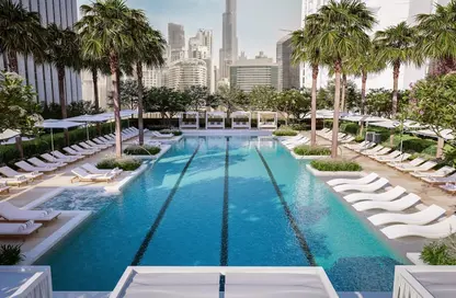 Apartment - Studio - 1 Bathroom for sale in Peninsula Four - Peninsula - Business Bay - Dubai