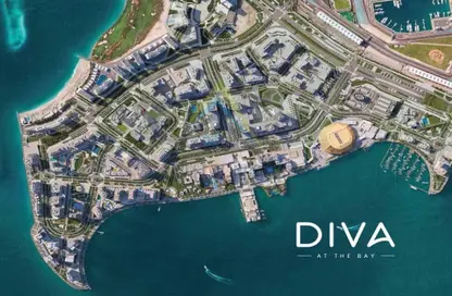 Map Location image for: Apartment - 2 Bedrooms - 3 Bathrooms for sale in Diva - Yas Island - Abu Dhabi, Image 1