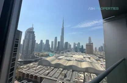 شقة - غرفة نوم - 2 حمامات للايجار في العنوان رزيدنس فاونتن فيوز 1 - العنوان رزيدنس فاونتن فيوز - دبي وسط المدينة - دبي