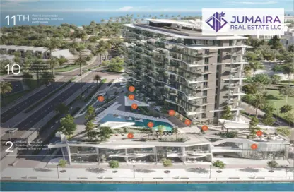 شقة - 1 حمام للبيع في ايدج - جزيرة راحة. - ميناء العرب - راس الخيمة - رأس الخيمة