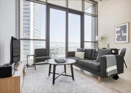 Living Room image for: Apartment - 1 bedroom - 2 bathrooms for rent in Downtown Views - Downtown Dubai - Dubai, Image 1
