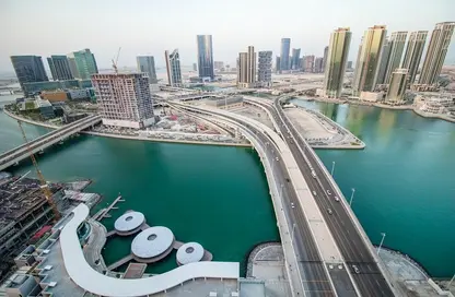 شقة - 3 غرف نوم - 4 حمامات للايجار في برج الواجهة البحرية B - أبراج سكنية على الواجهة البحرية - منطقة النادي السياحي - أبوظبي