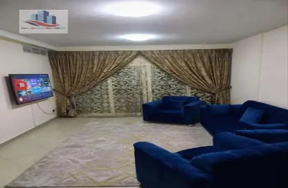 Living Room image for: Apartment - 1 Bedroom - 2 Bathrooms for rent in Al Taawun - Sharjah, Image 1