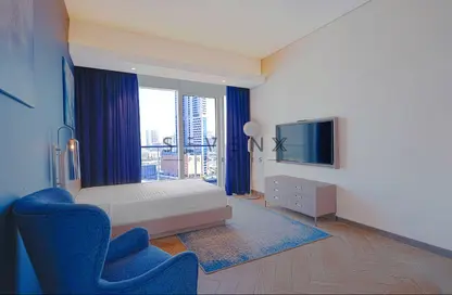 Apartment - Studio - 1 Bathroom for rent in Lavender Garden Suites - Al Sufouh 1 - Al Sufouh - Dubai