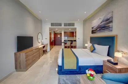 Apartment - Studio - 1 Bathroom for rent in Suha Creek Hotel Apartments - Culture Village - Dubai