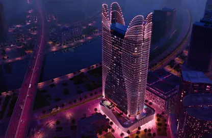 شقة - غرفة نوم - 2 حمامات للبيع في بن غاطي سكاي هول - الخليج التجاري - دبي